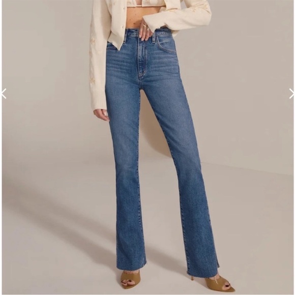 Favorite Daughter Valentina Shortie Petite Cigarette Jeans Size 30 - Picture 2 of 10